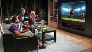 max electronics gledanje utakmice na televizoru
