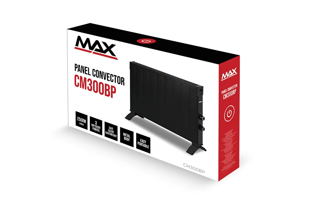 Grejalica MAX CM300BP crna kutija